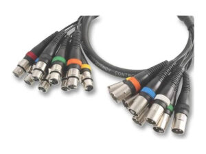XLR 8-Way Multicore Loom – 6m