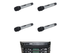 Wireless Microphone Bundle - 4 Handhelds
