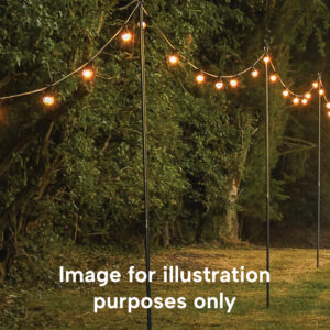 Festoon Poles 2.4m