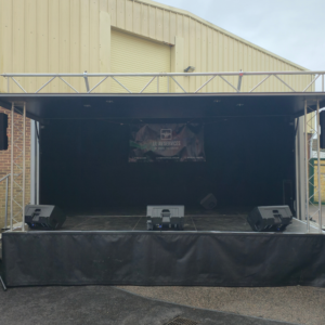 Mobile Trailer Stage Addon – Sound Package 2 –  Live Bands & DJs
