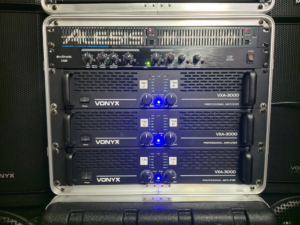 Festival Amplifier Rack – 9000W Full Range