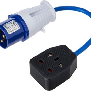 16A Plug to 13A Socket Fly Lead
