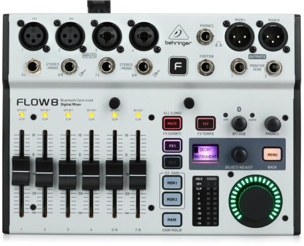 8-Channel Digital Audio Mixer – Behringer FLOW 8